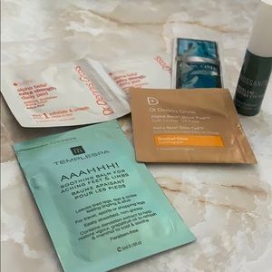 Skincare samples
